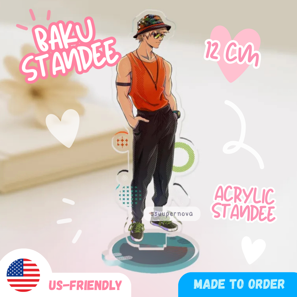Acrylic Standee - Baku (Made to order)