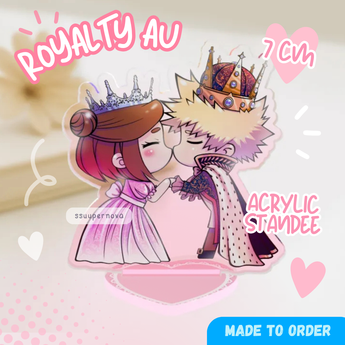 Royalty AU Standee (Made to order)