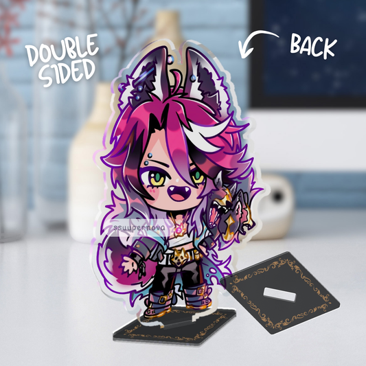 NIJI Doppio - Acrylic Standee (Made to order)