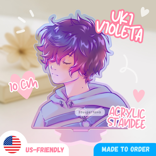 NIJI Uki - Acrylic Standee (Made to order)