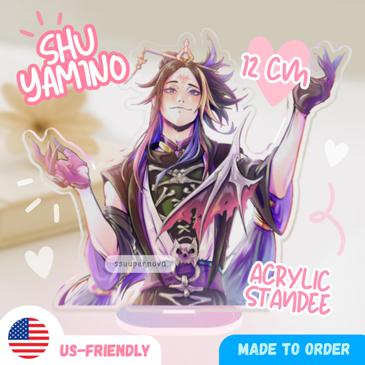 NIJI Shu - Acrylic Standee (Made to order)