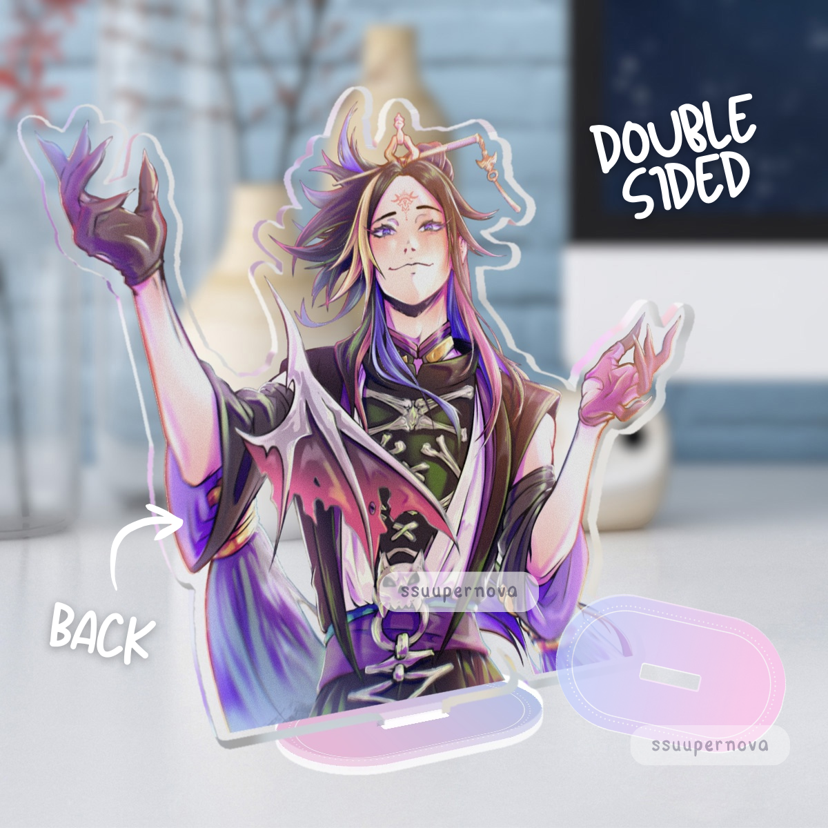 NIJI Shu - Acrylic Standee (Made to order)