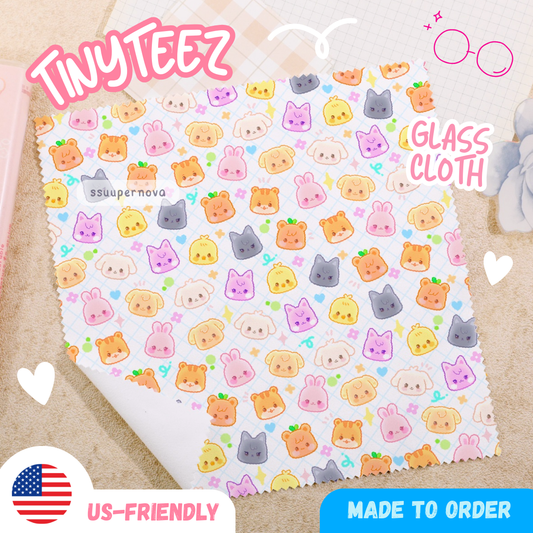 ATEEZ "Tinyteez" Glass Cloth (Made to order)