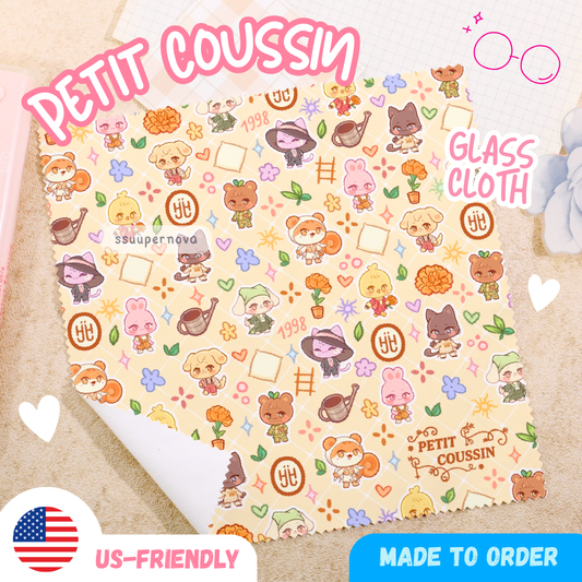 ATEEZ "Petit Coussin" Glass Cloth (Made to order)
