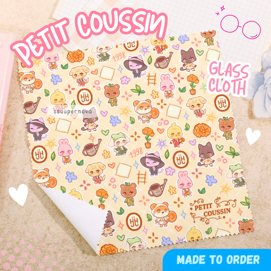 ATEEZ "Petit Coussin" Glass Cloth (Made to order)