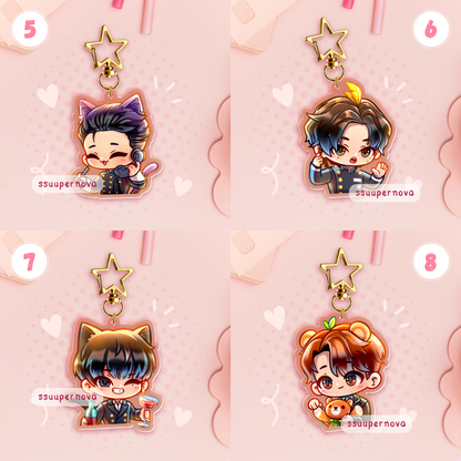 ATEEZ "The Grand Hotel Atiny" Charms (Made to order)