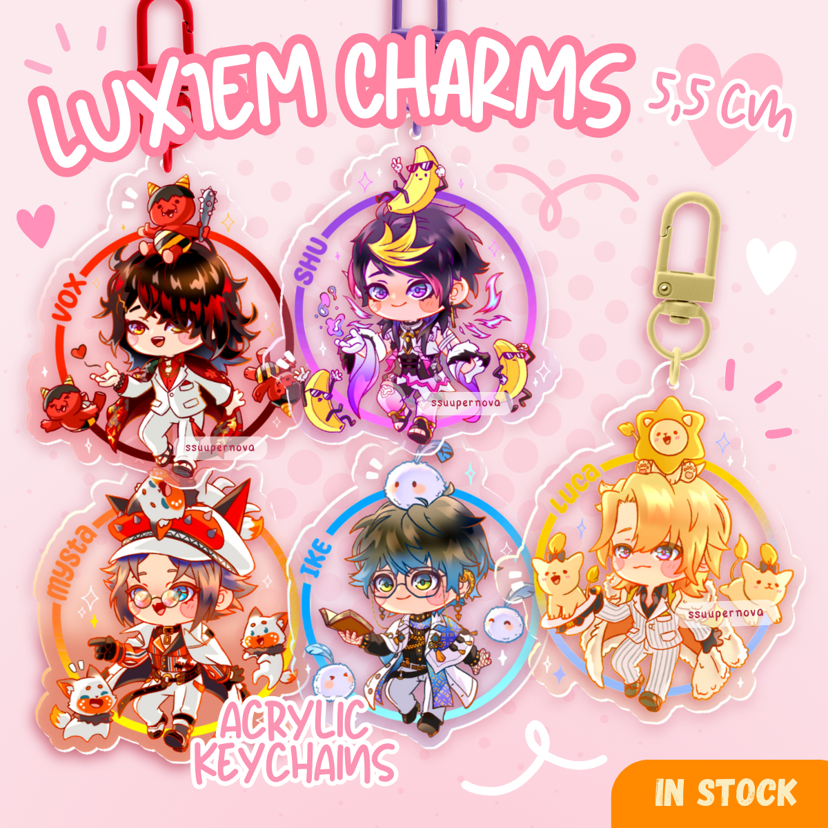 Nijisanji Luxiem - Charms
