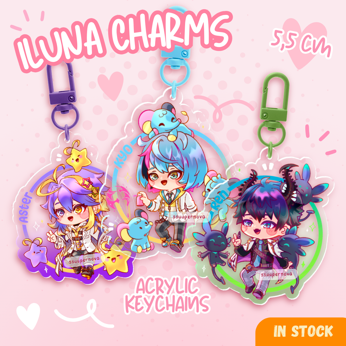 Nijisanji Iluna Boys - Charms