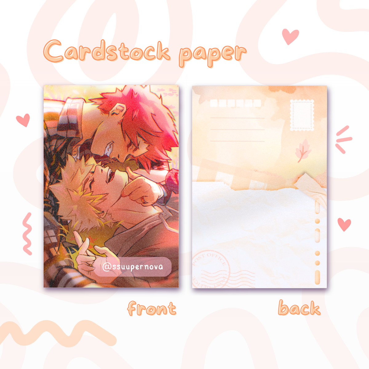 Kiribaku "Happiness" postcard