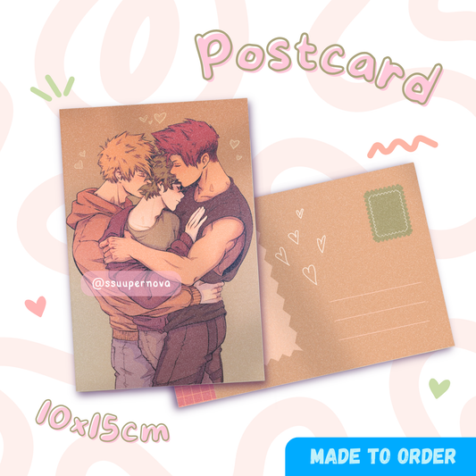 Kiribakudeku postcard