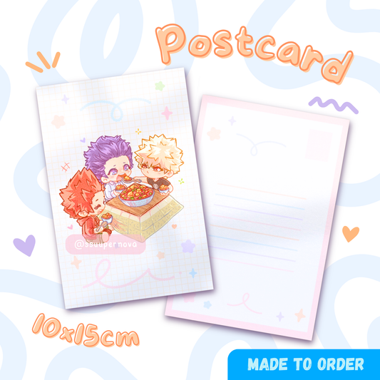 "Baku's Mapo Tofu" postcard
