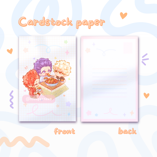 "Baku's Mapo Tofu" postcard