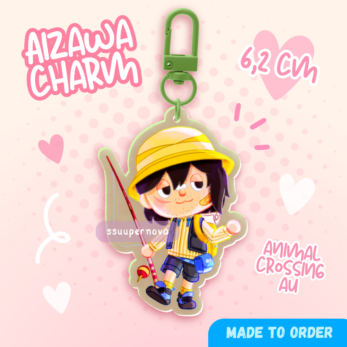 Sensei AC charm (made to order)