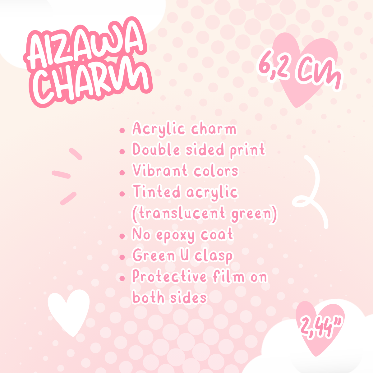 Sensei AC charm (made to order)