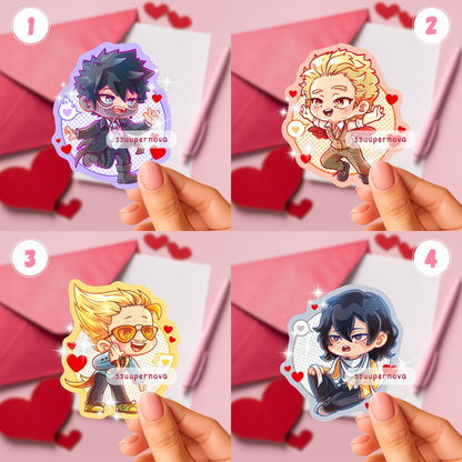 V-Day Stickers