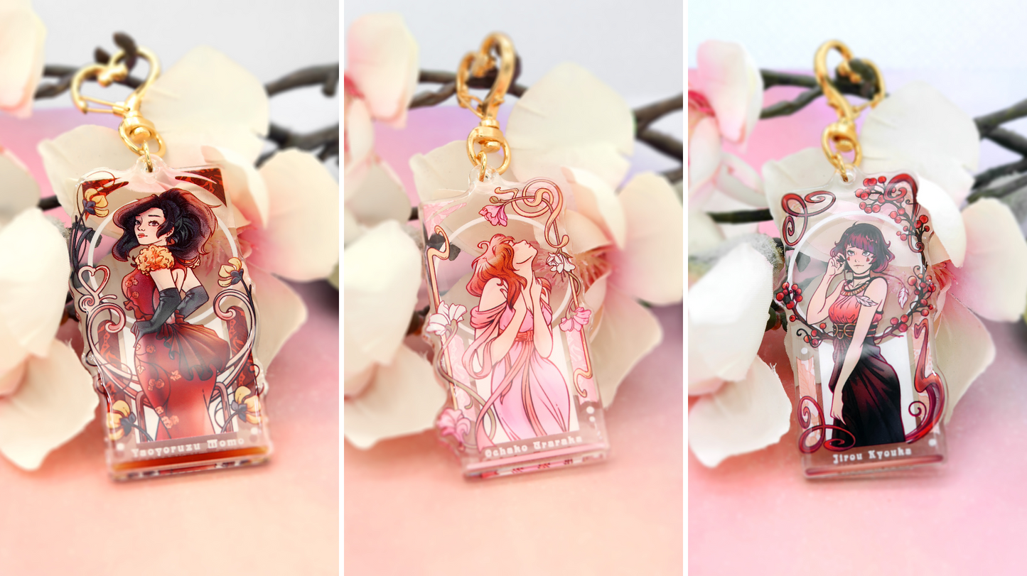 Art Nouveau Charms