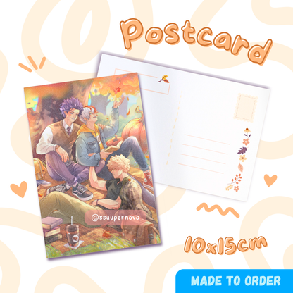 "Autumn" postcard