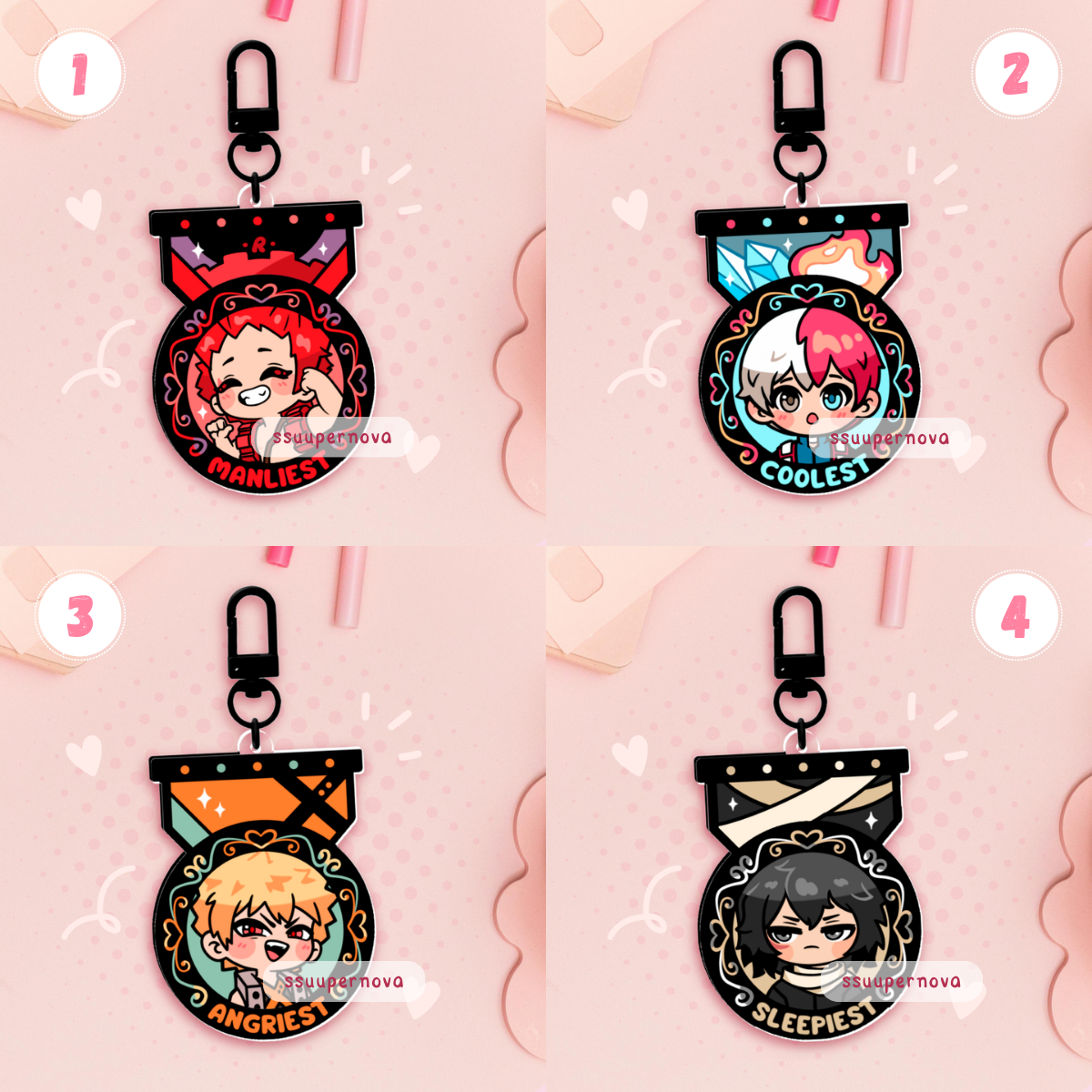 Awards - Acrylic Charms (Made to order)