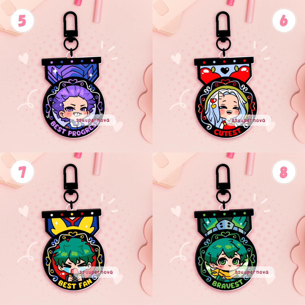 Awards - Acrylic Charms (Made to order)