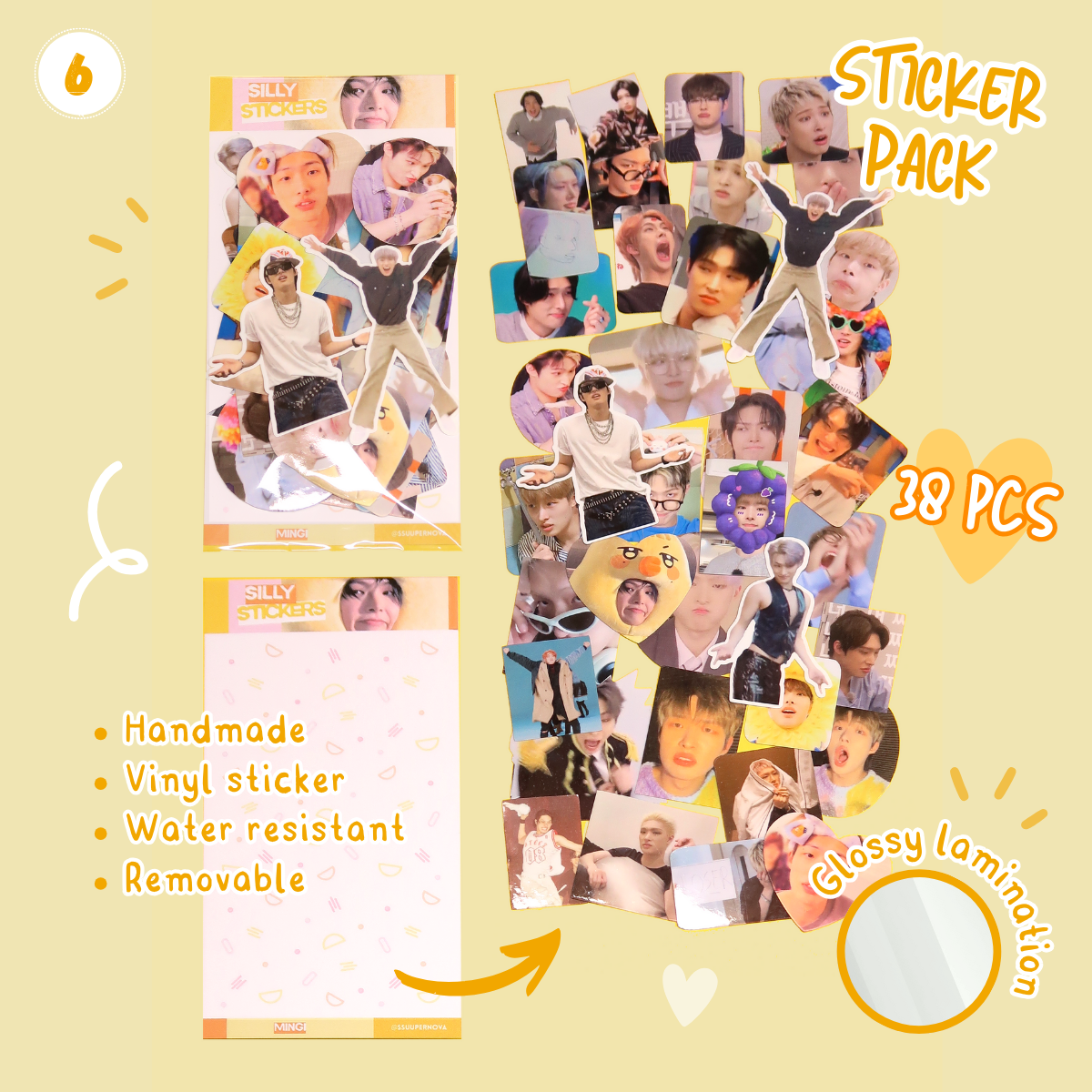 ATEEZ - Silly Sticker Packs