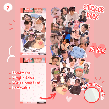 ATEEZ - Silly Sticker Packs