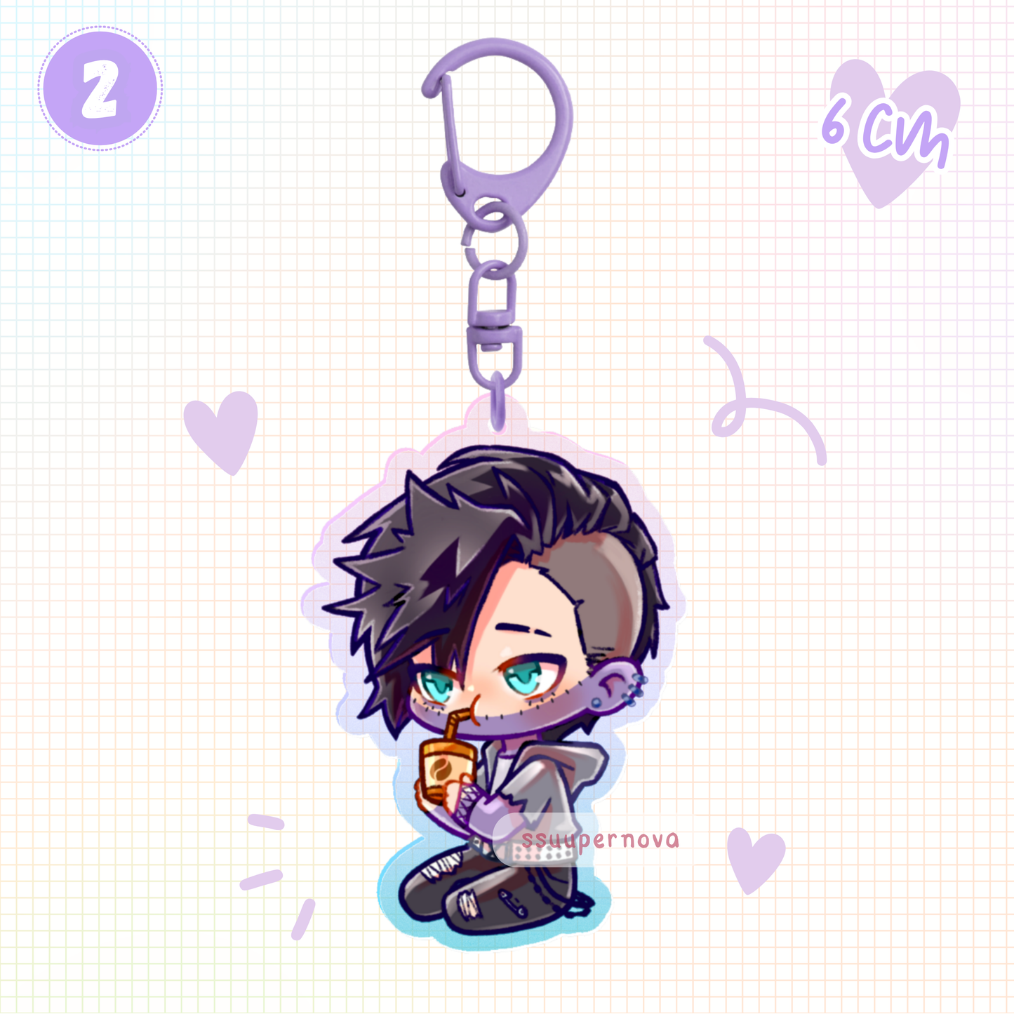 Punk Dabi - Charms & Standees (Made to order)