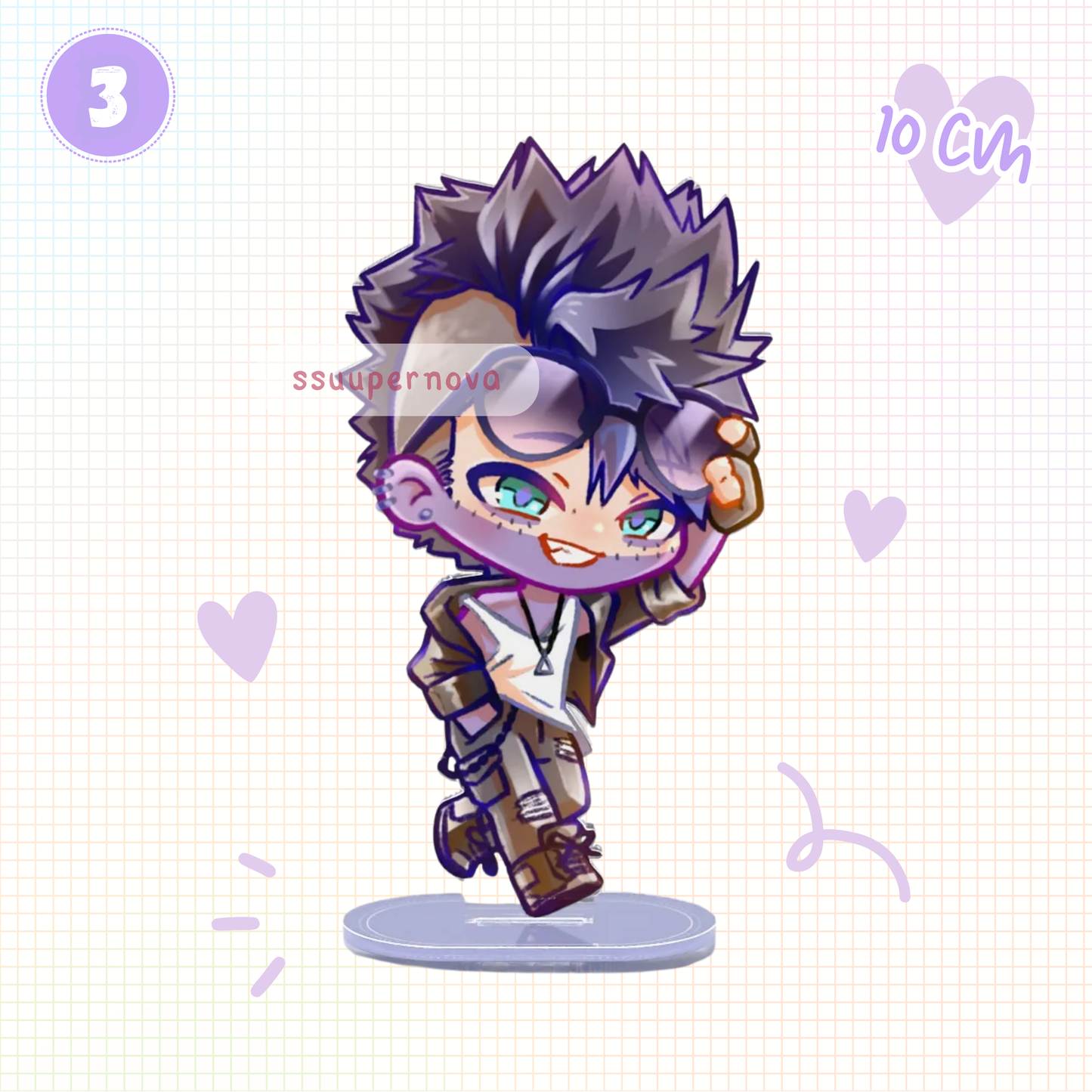 Punk Dabi - Charms & Standees (Made to order)