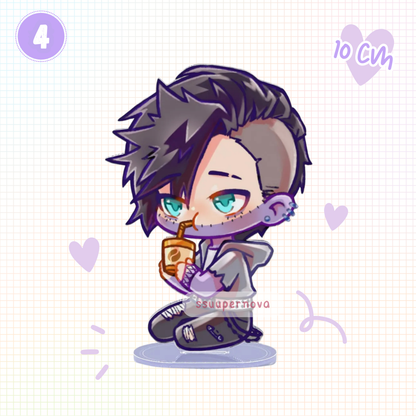 Punk Dabi - Charms & Standees (Made to order)