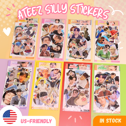 ATEEZ - Silly Sticker Packs