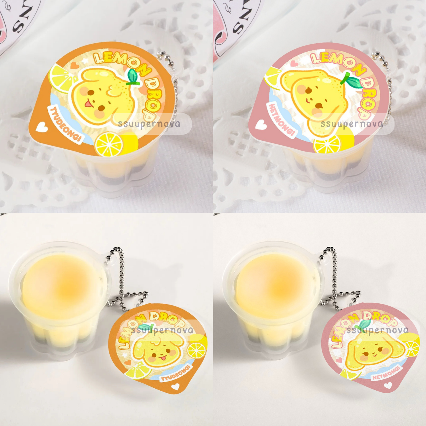 ATEEZ "Lemon-teez" pudding charms