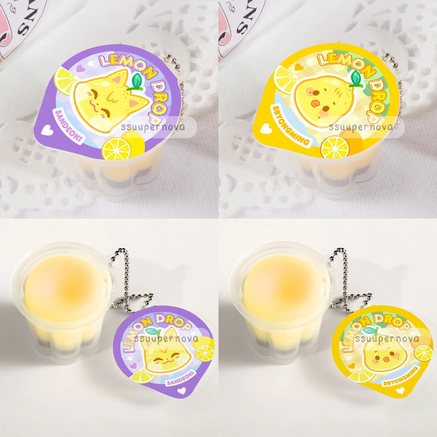 ATEEZ "Lemon-teez" pudding charms