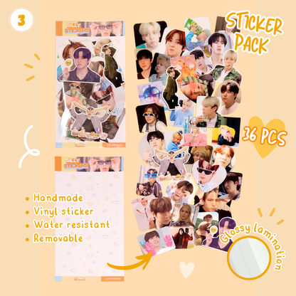 ATEEZ - Silly Sticker Packs