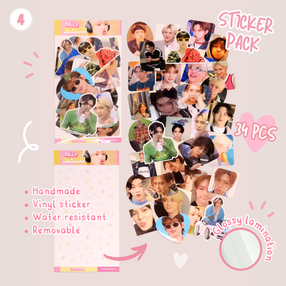 ATEEZ - Silly Sticker Packs