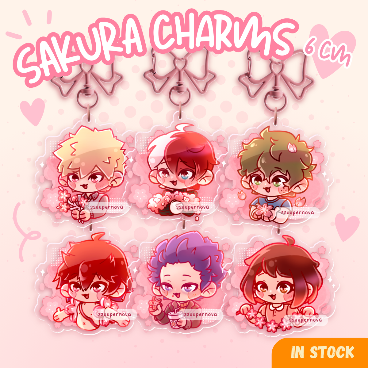 Cherry Blossom Charms