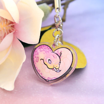 Heart-shapped animals - Phone charms