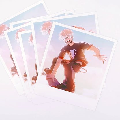 Skaters AU Polaroid print