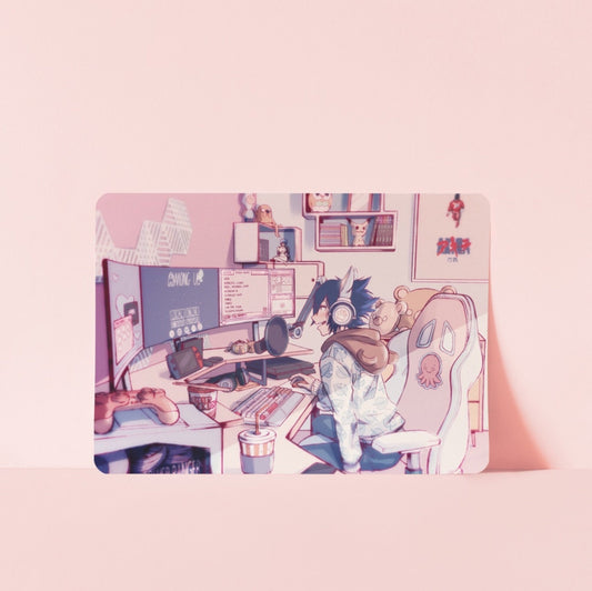 Streamer AU Art Print