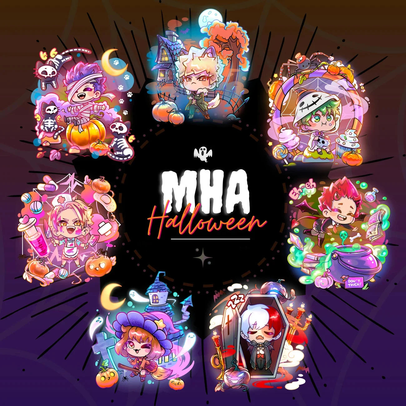 Halloween stickers
