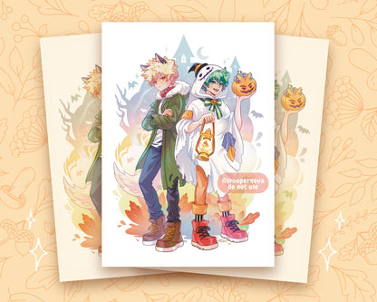 Halloween Art Print - Bkdk