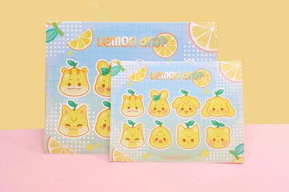 ATEEZ "Lemon Drop" Deco sticker sheets