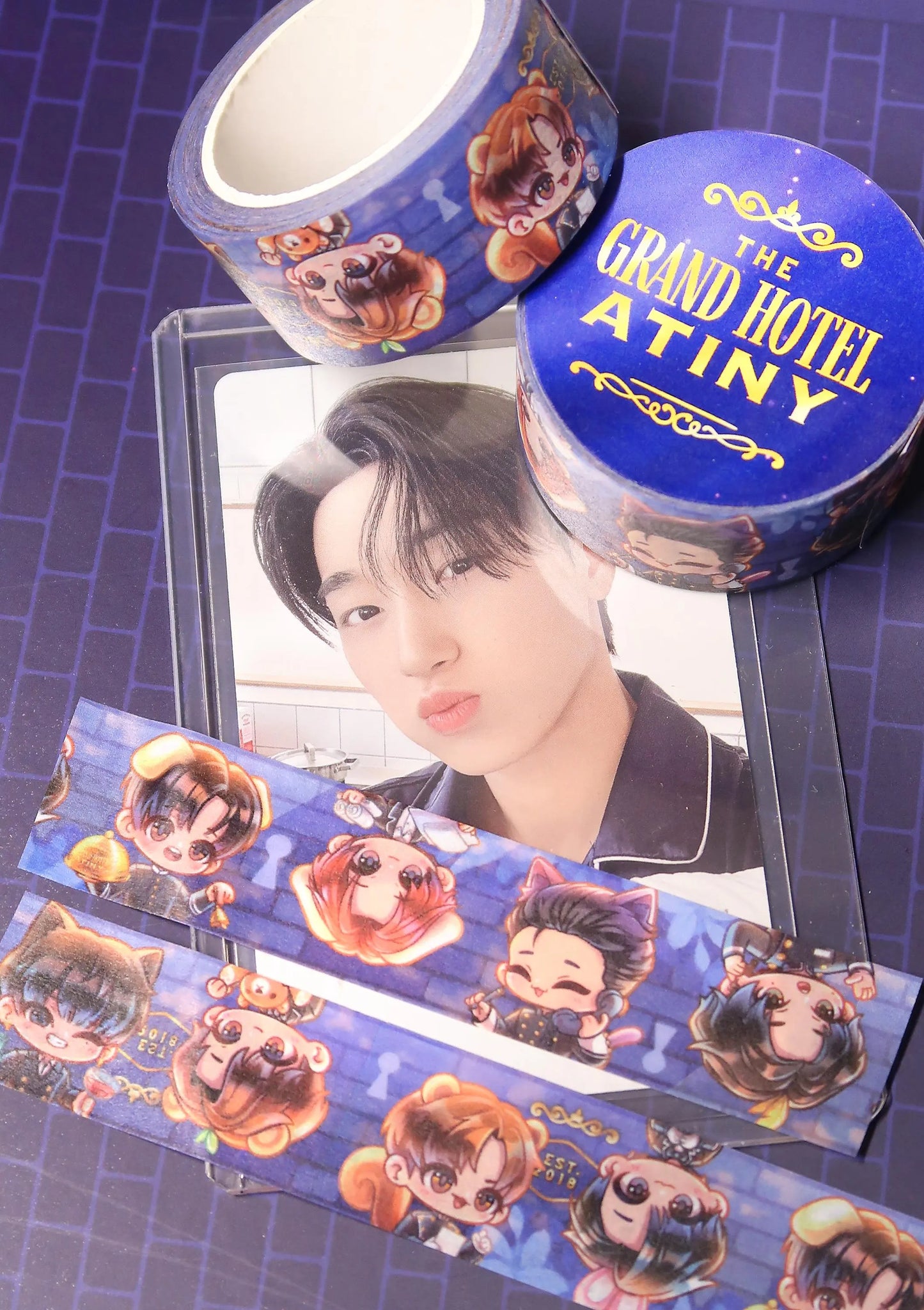ATEEZ x Grand Hotel - Washi Tape