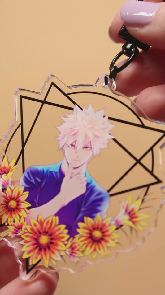 Flowers - Acrylic Charms (Made to order)
