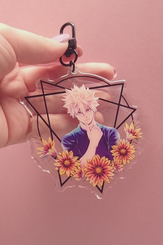 Flower charms (leftover)