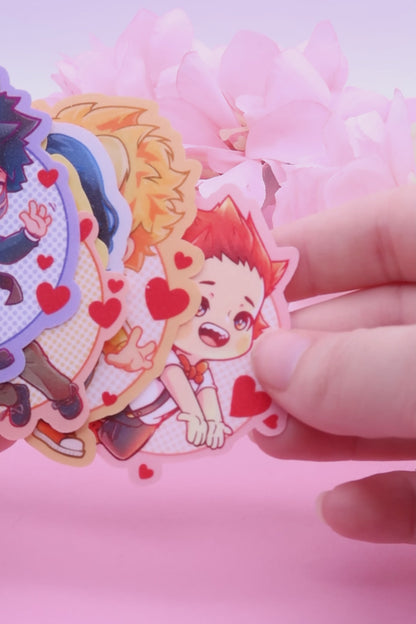 V-Day Stickers