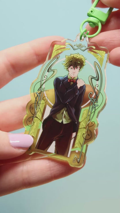Art Nouveau - Acrylic Charms (Made to order)