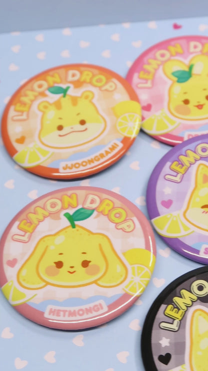 ATEEZ Lemon Drop Badges