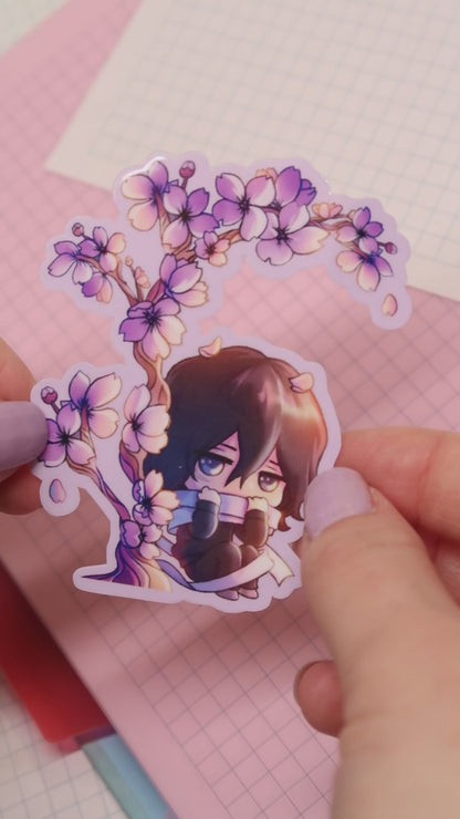 Sensei Sakura Tree Sticker