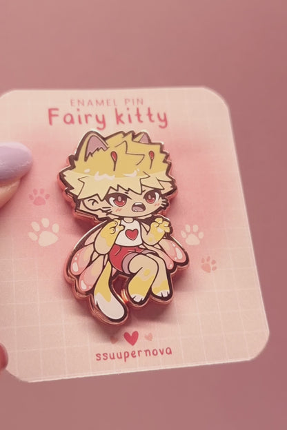Fairy Kitty - Enamel Pin