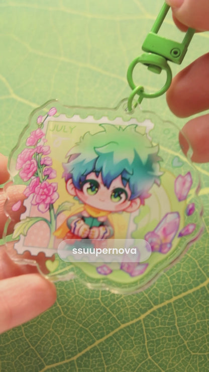 Birth stones and flowers charms v.1 (leftover)